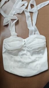 real picture of Korean Pure Desire Retro Camisole Top in Bangladesh