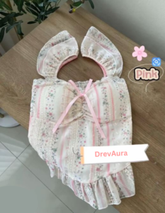 Sweet tops floral pastoral