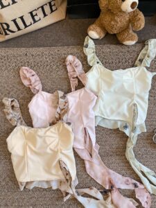 inner view of Korean retro camisole top