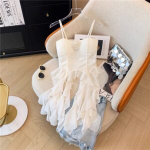 Korean Ruffled Camisole Top Bangladesh