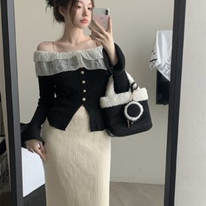 korean dress for women tops for girls black color