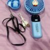doraemon cartoon usb fan – mini portable folding handheld rechargeable fan