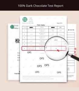 pure dark chocolate sugar free lab tested