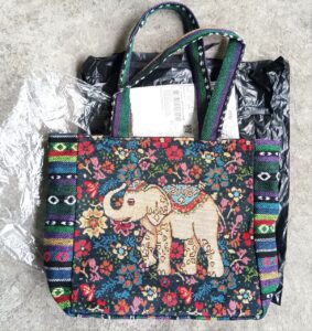 real picture of tote bag